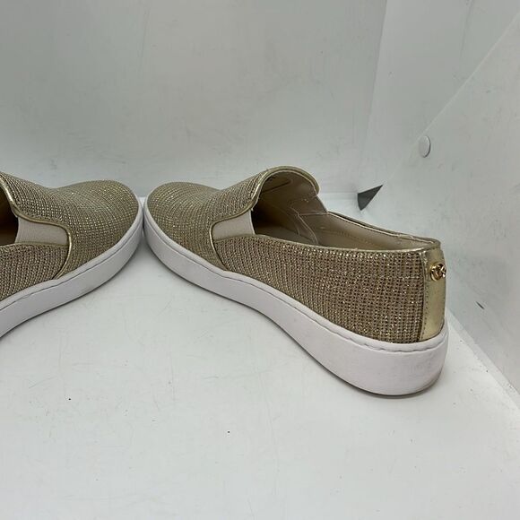 MICHAEL MICHAEL KORS KEATON GLITTER CHAIN MESH WOMENS SNEAKERS FTL-08-058 - Picture 5 of 9